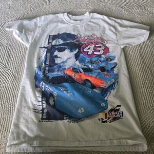 White NASCAR Graphic T-Shirt